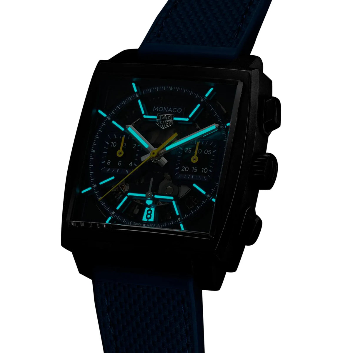 TAG Heuer Monaco Skeleton Watch 39mm CBL2188.FT6261