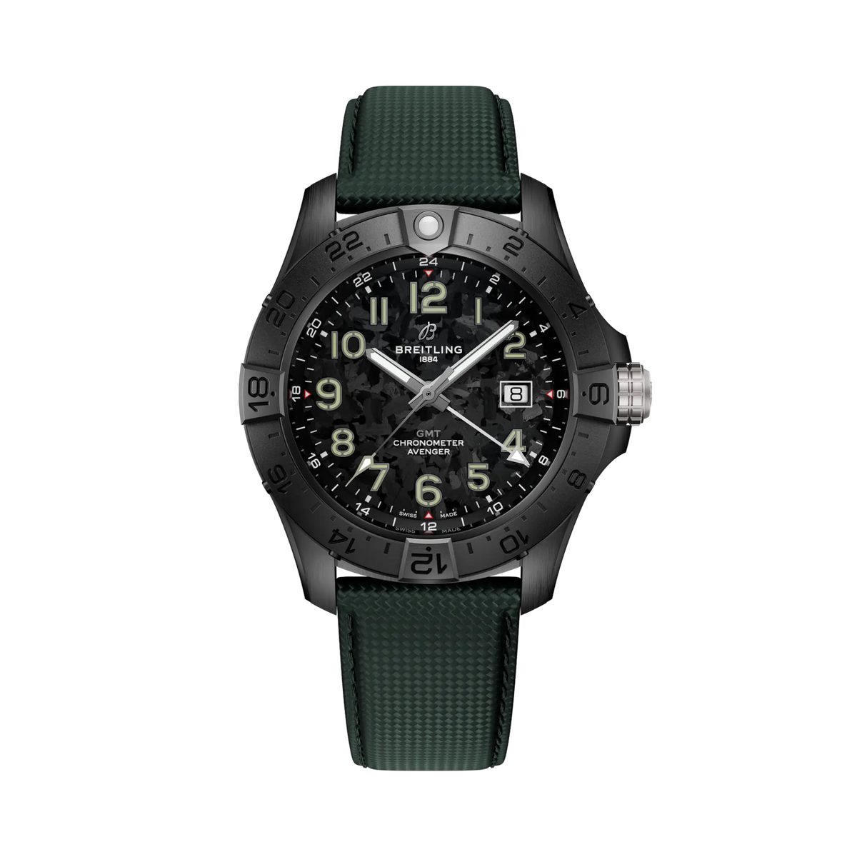 Breitling Avenger Automatic GMT Night Mission Watch 44mm S32320101B1X1