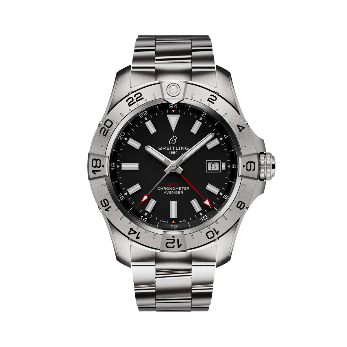 Breitling Avenger Automatic GMT Watch 44mm A32320101B1A1