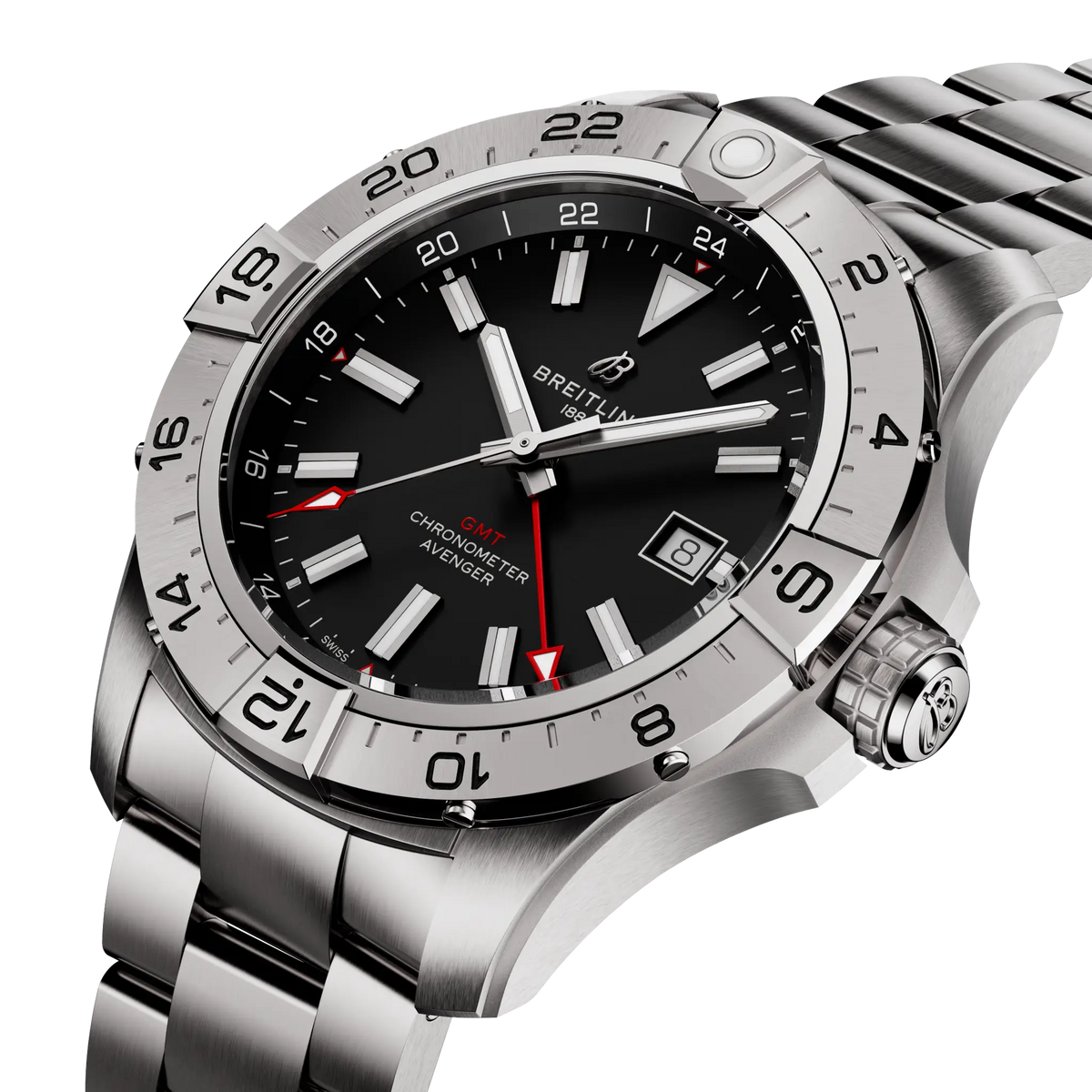 Breitling Avenger Automatic GMT Watch 44mm A32320101B1A1