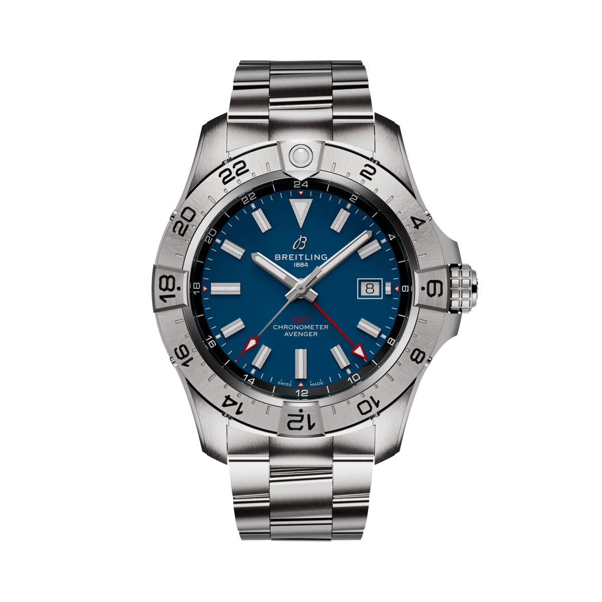Breitling Avenger Automatic GMT Watch 44mm A32320101C1A1