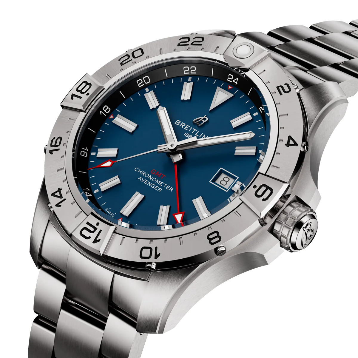 Breitling Avenger Automatic GMT Watch 44mm A32320101C1A1