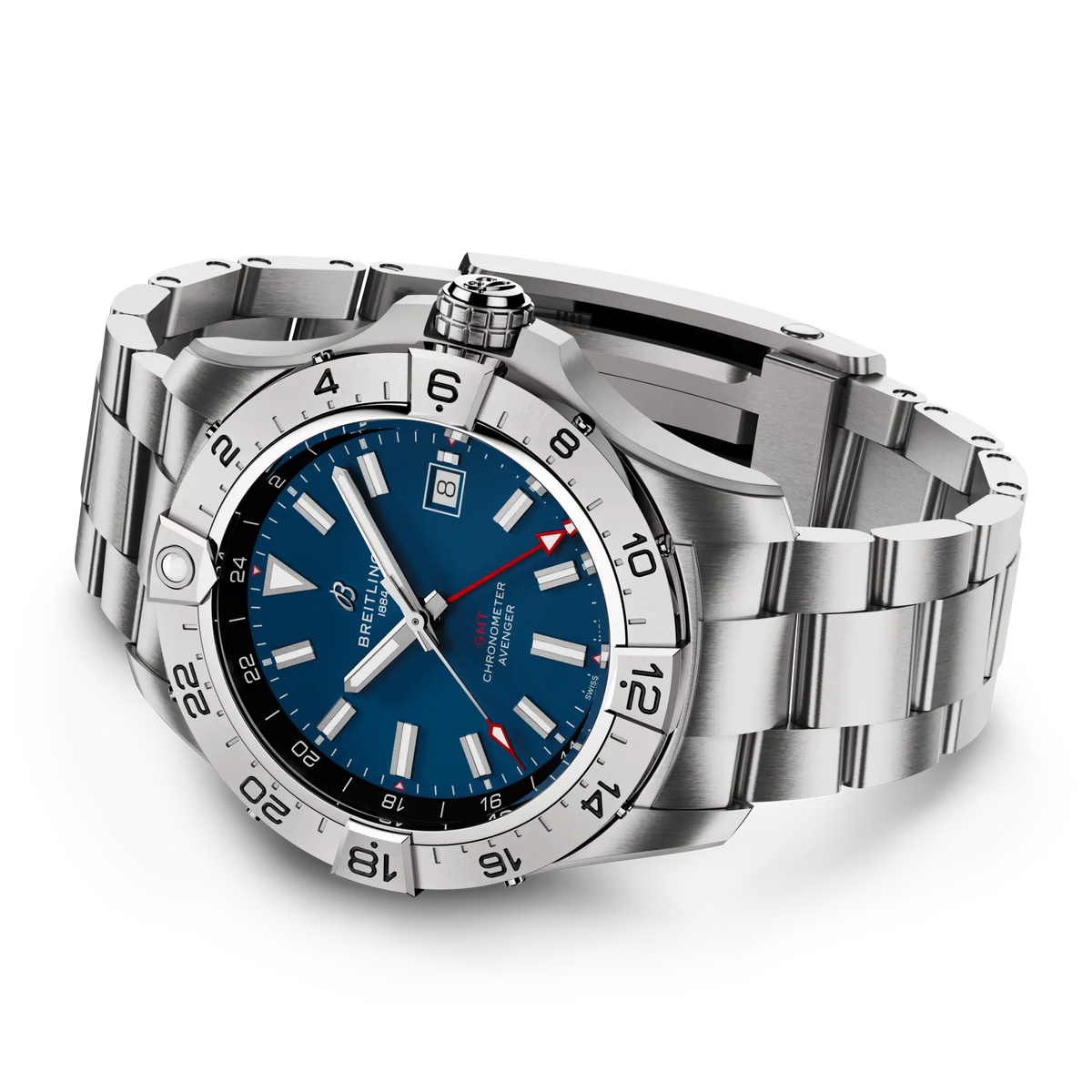 Breitling Avenger Automatic GMT Watch 44mm A32320101C1A1