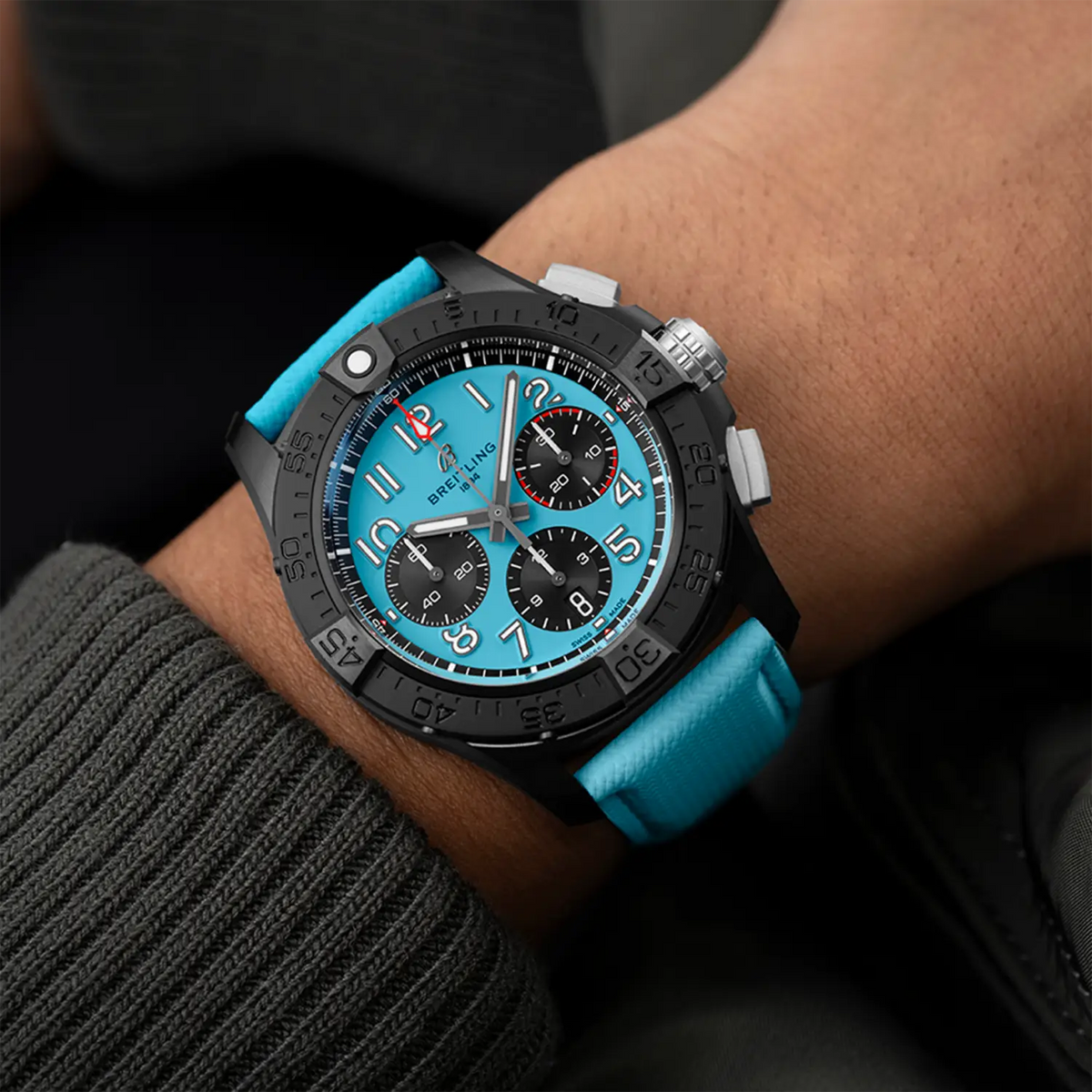 Breitling Avenger B01 Chronograph Watch 42mm SB0146101L1X1