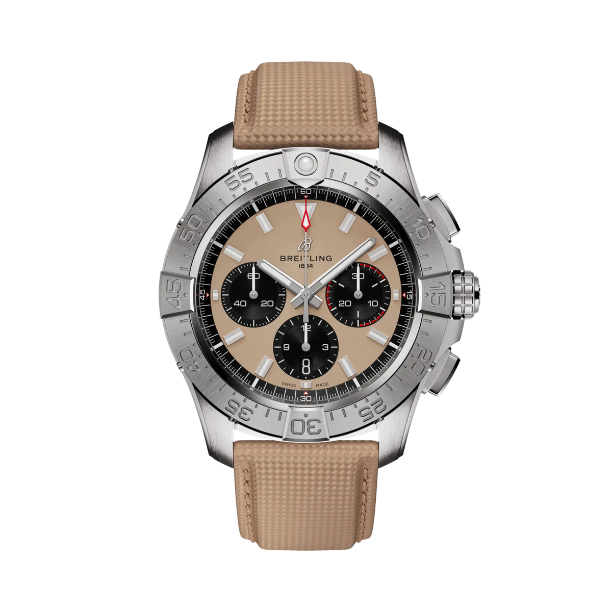 Breitling Avenger B01 Chronograph Watch 44mm AB0147101A1X1