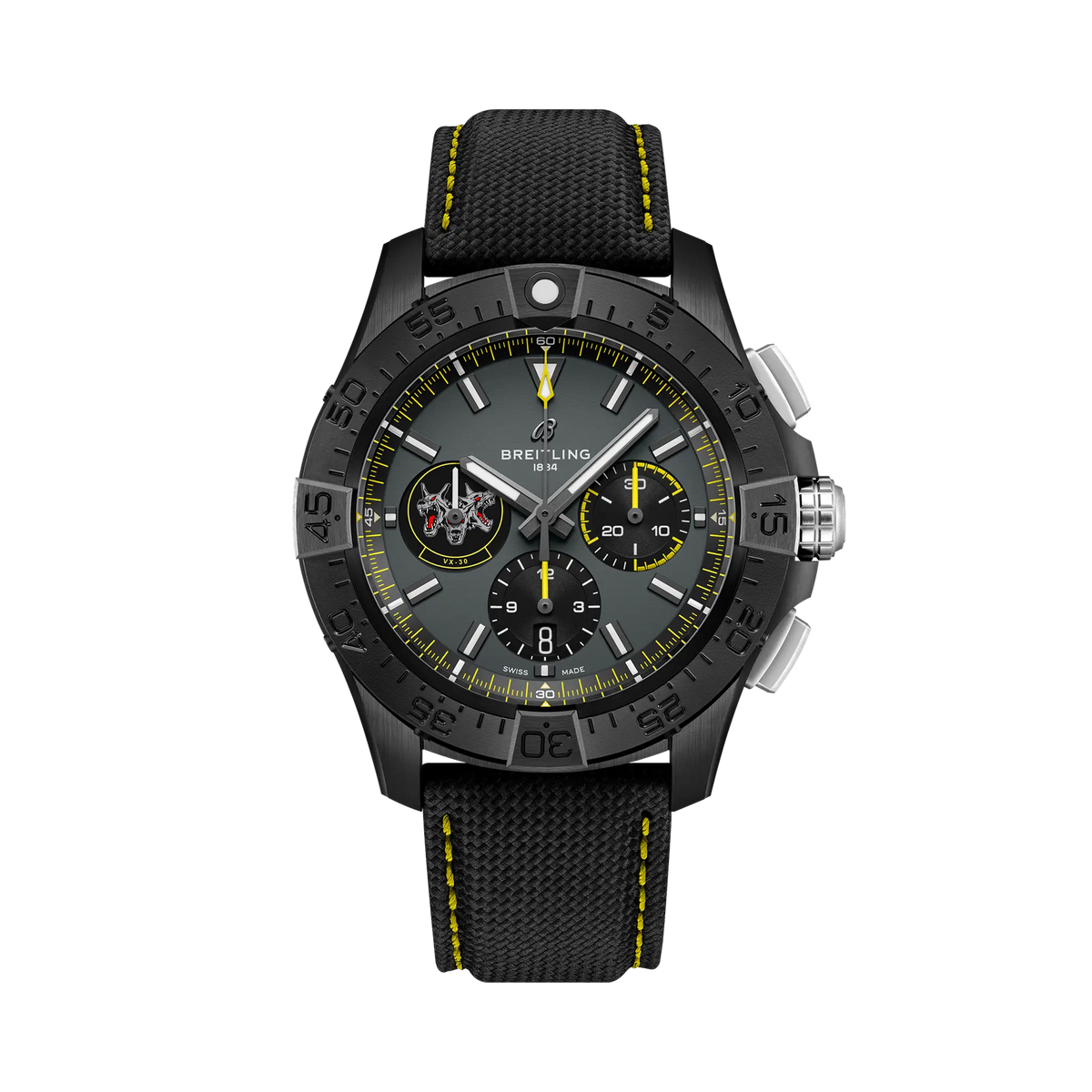 Breitling Avenger B01 Chronograph Watch 44mm SB01472A1B1X1