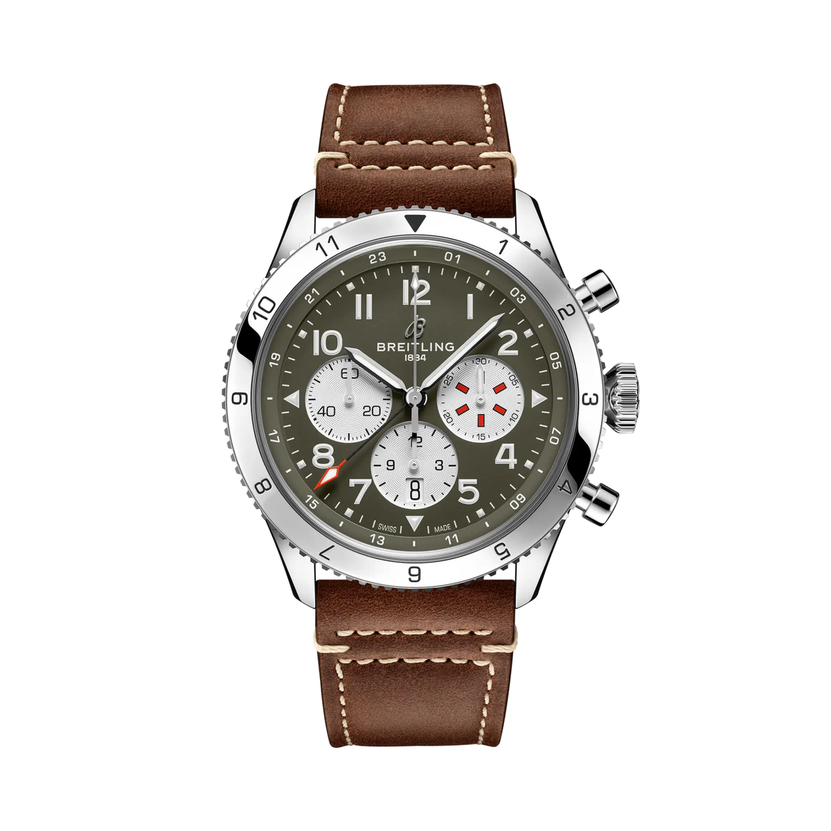 Breitling Aviator Super Avi B04 Watch 46mm AB04452A1L1X1
