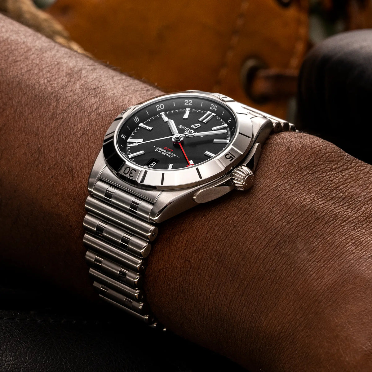 Breitling Chronomat Automatic GMT Watch 40mm A32398101B1A1