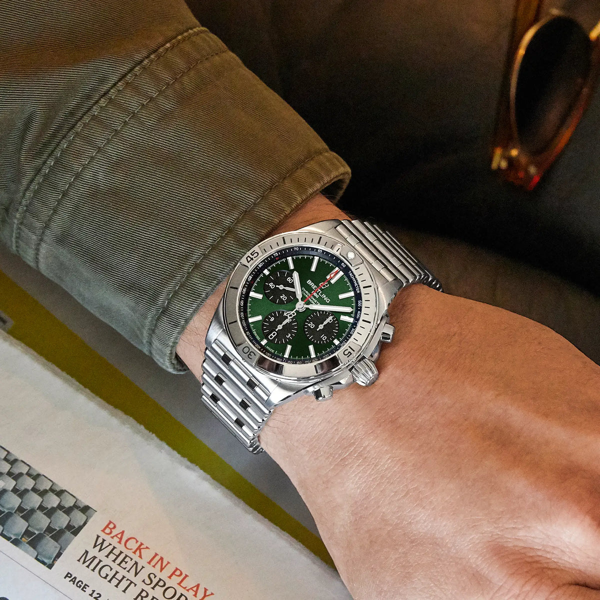 Breitling Chronomat B01 42 Bentley Watch 42mm AB01343A1L1A1