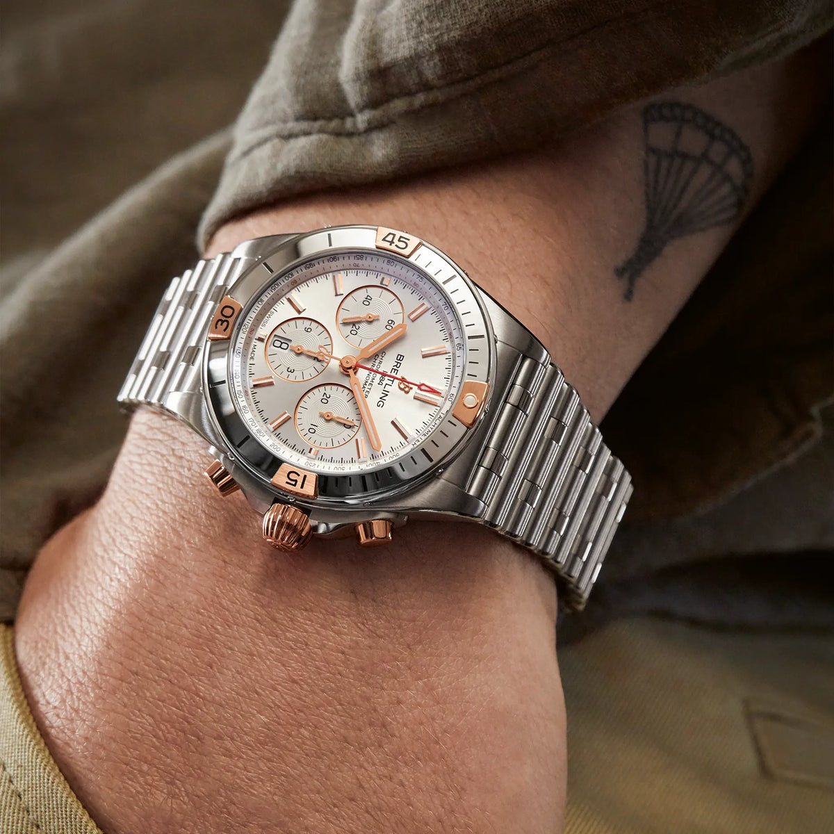 Breitling Chronomat B01 Watch 42mm IB0134101G1A1