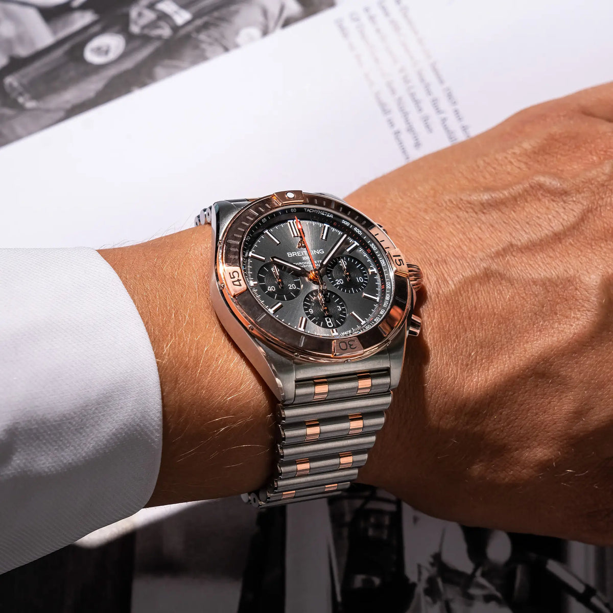 Breitling Chronomat B01 Watch 42mm UB0134101B1U1