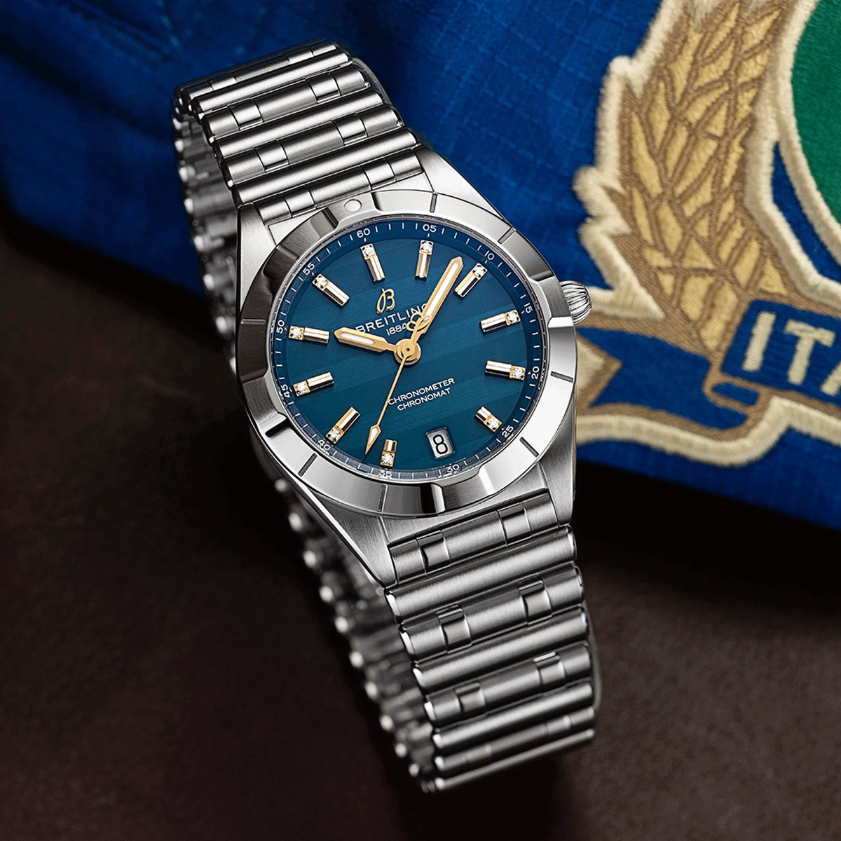 Breitling Chronomat Six Nations Italy Watch 32mm A773101B1C1A1