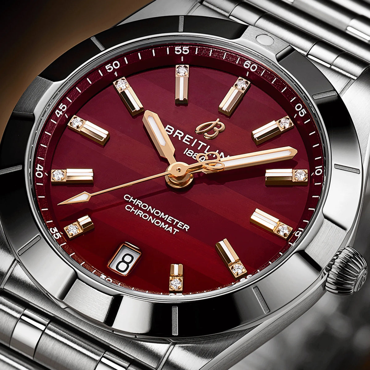 Breitling Chronomat Six Nations Wales Watch 32mm A773108A1K1A1