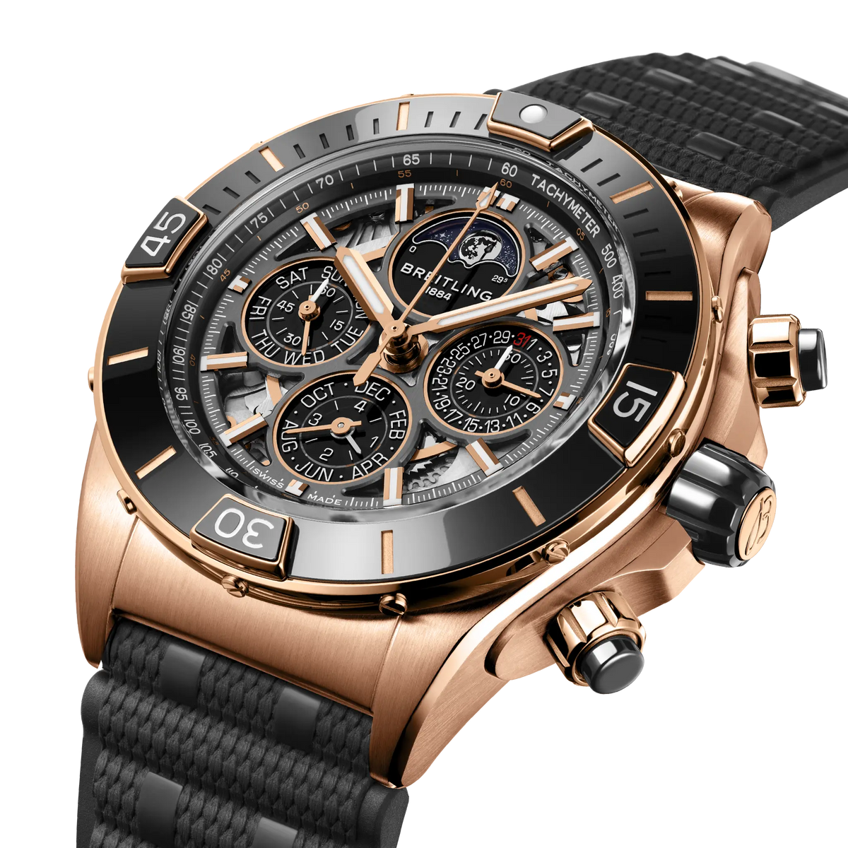 Breitling Chronomat Watch 44mm RB19301A1G1S1