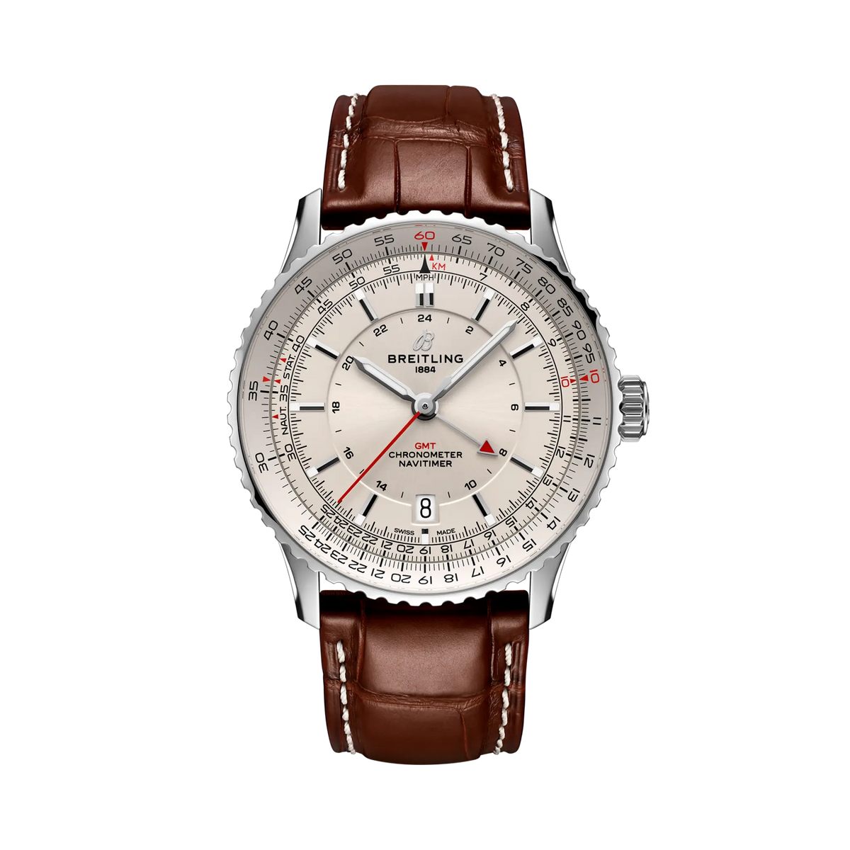 Breitling Navitimer Automatic GMT Watch 41mm A32310211G1P1