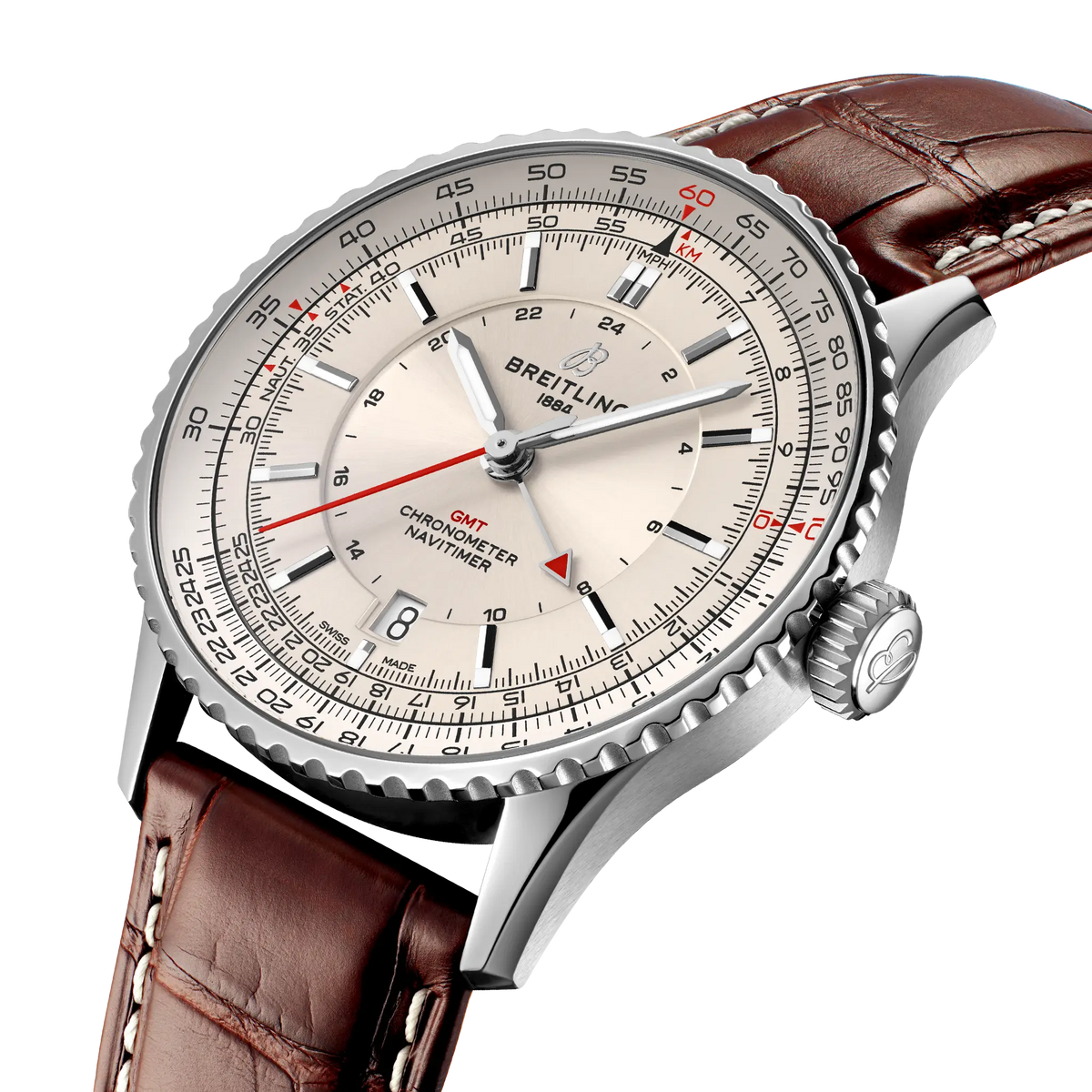 Breitling Navitimer Automatic GMT Watch 41mm A32310211G1P1