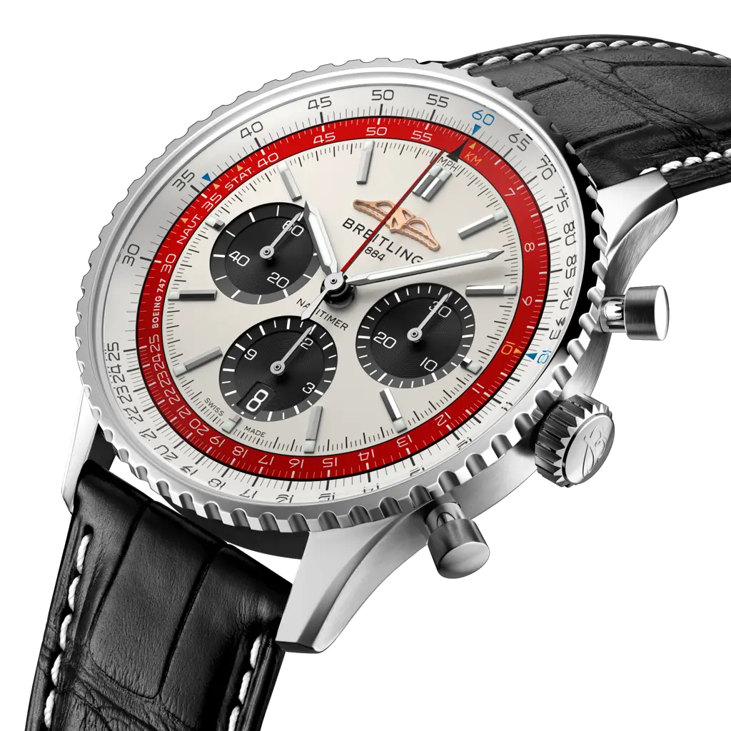 Breitling Navitimer B01 Chronograph 43 Watch 43mm AB01383B1G1P1