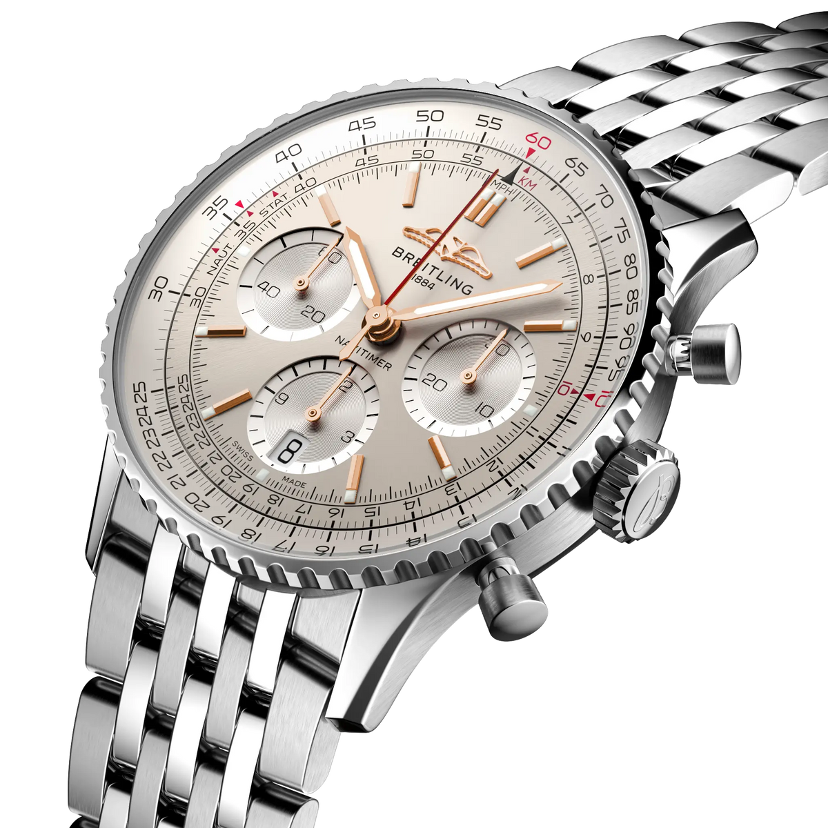 Breitling Navitimer B01 Chronograph Watch 41mm AB0139211G1A1