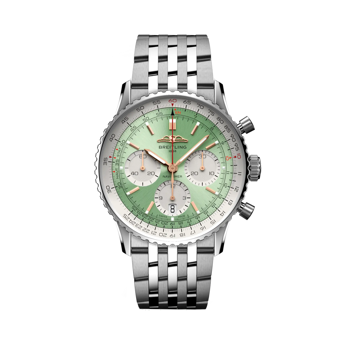 Breitling Navitimer B01 Chronograph Watch 41mm AB0139211L1A1