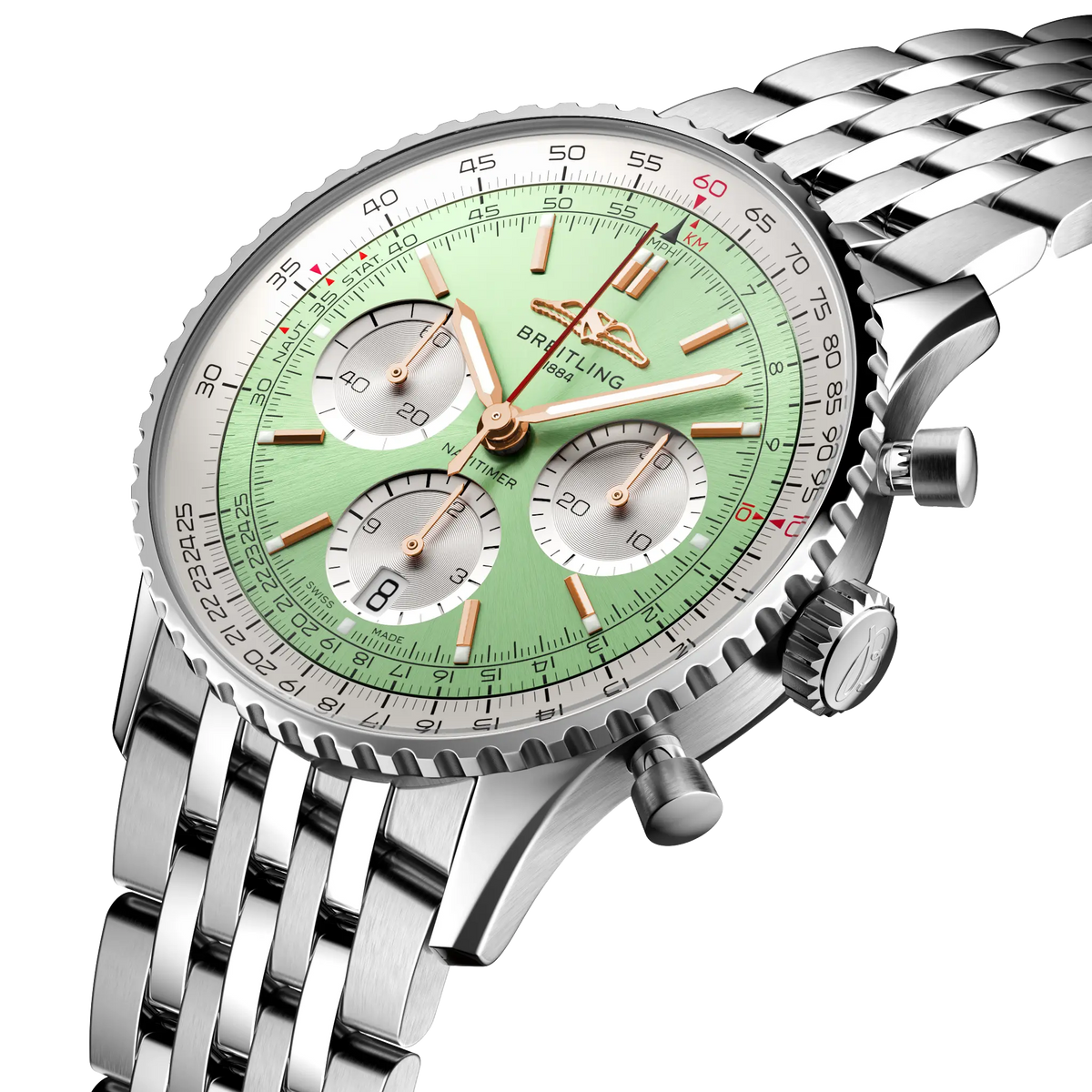 Breitling Navitimer B01 Chronograph Watch 41mm AB0139211L1A1