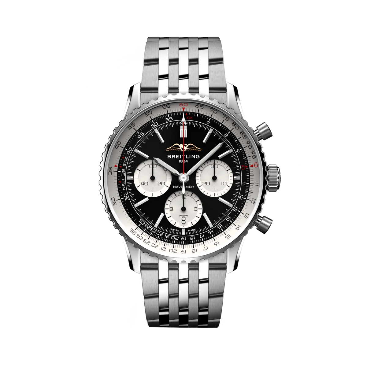 Breitling Navitimer B01 Chronograph Watch 43mm AB0138211B1A1