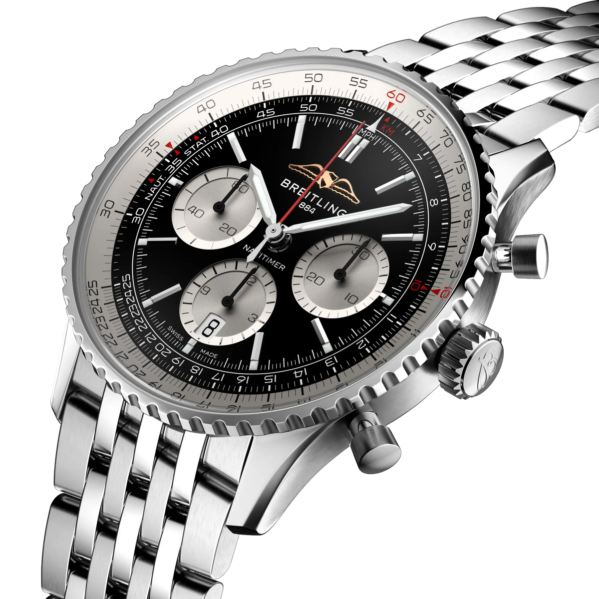 Breitling Navitimer B01 Chronograph Watch 43mm AB0138211B1A1