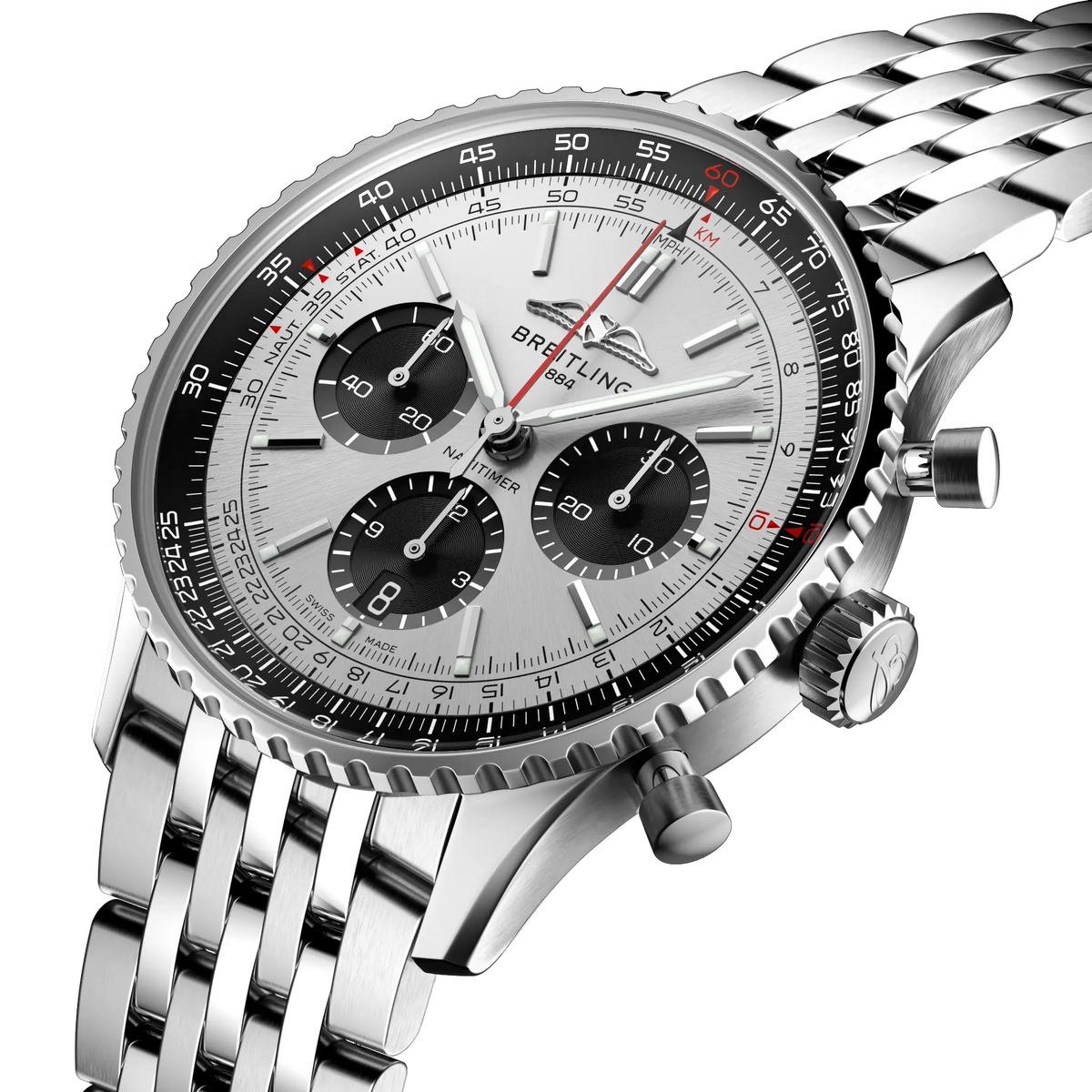 Breitling Navitimer B01 Chronograph Watch 43mm AB0138241G1A1