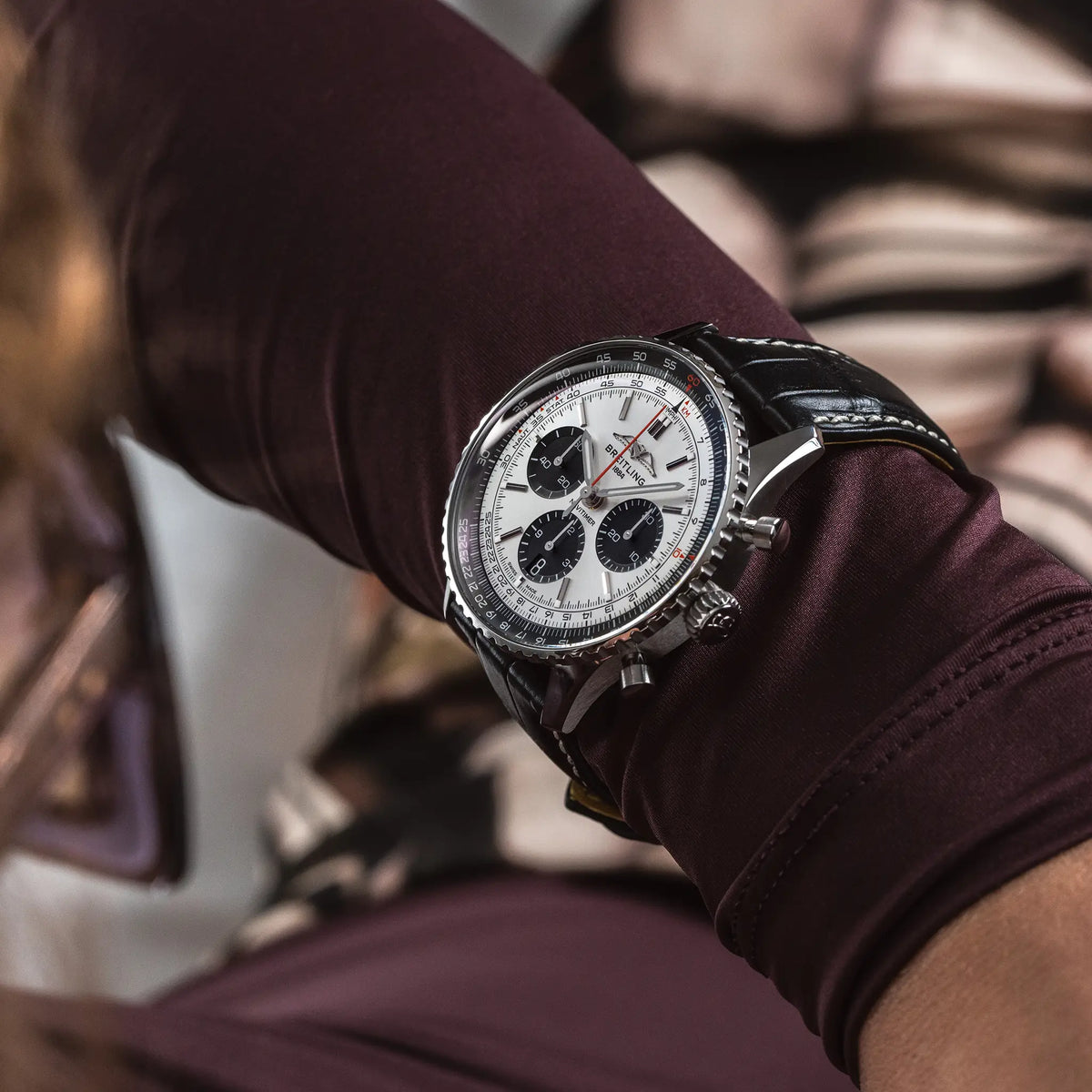 Breitling Navitimer B01 Chronograph Watch 43mm AB0138241G1P1