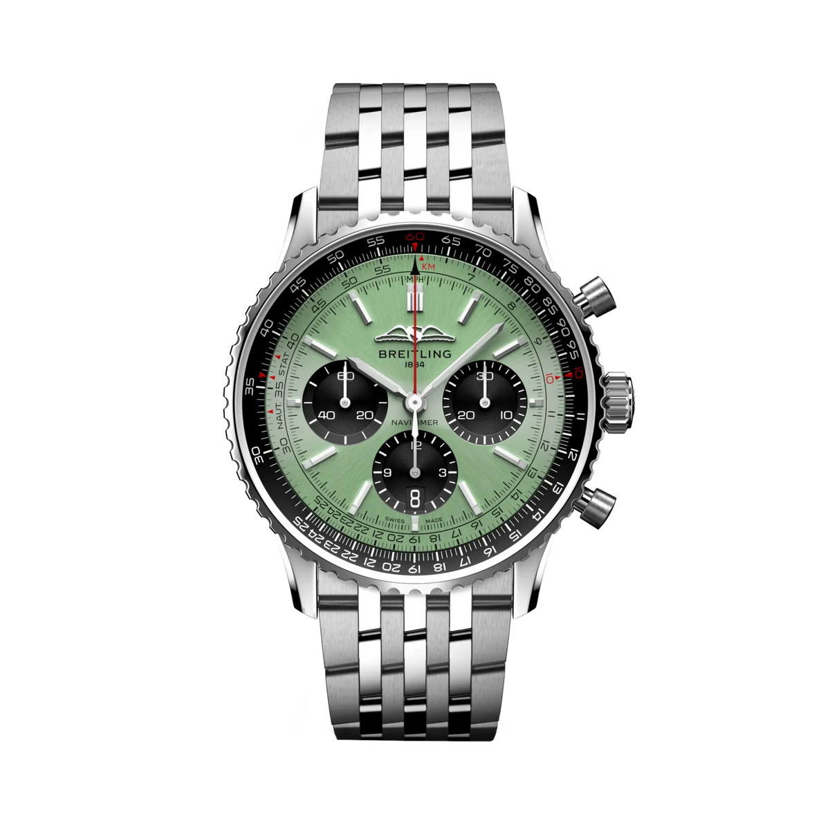 Breitling Navitimer B01 Chronograph Watch 43mm AB0138241L1A1