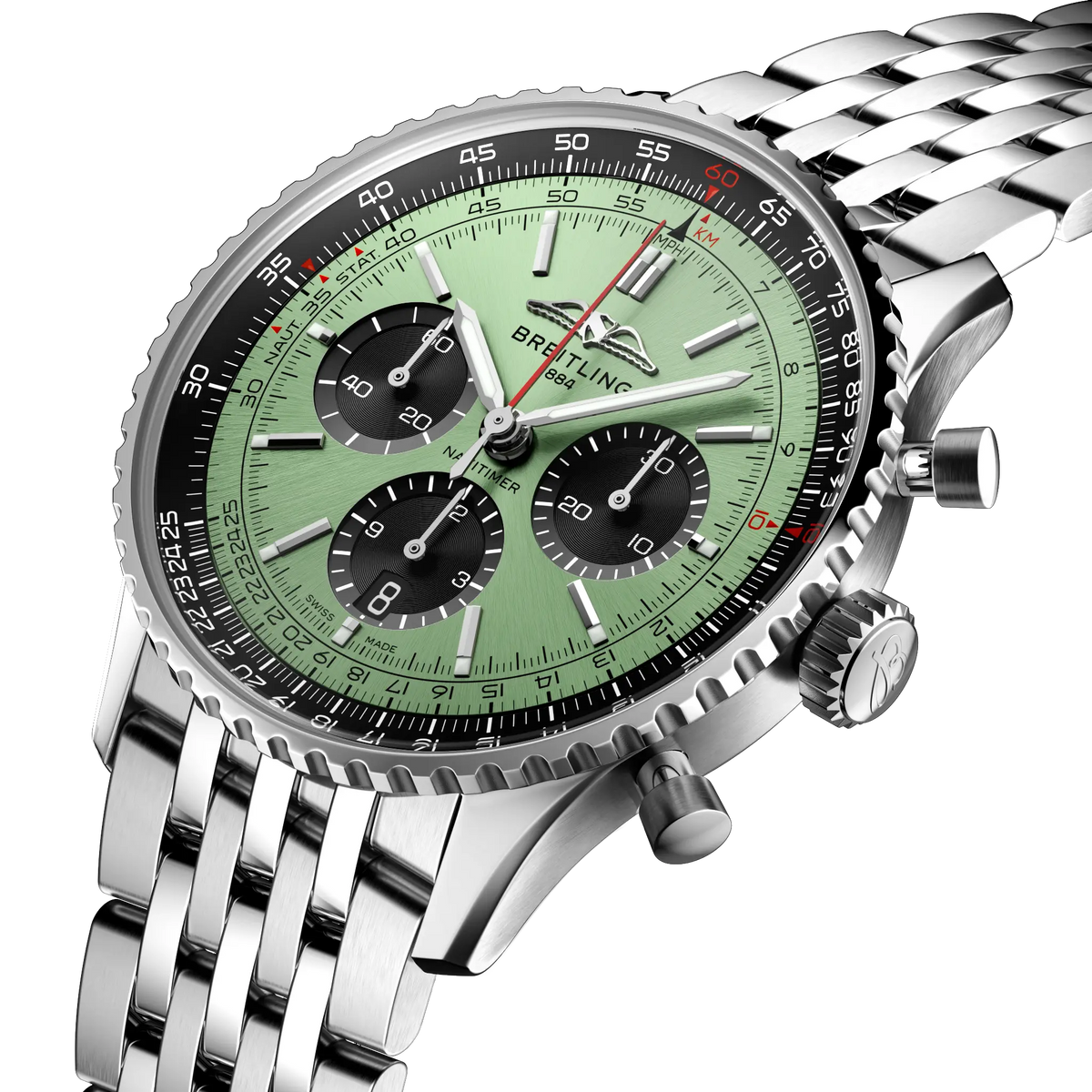 Breitling Navitimer B01 Chronograph Watch 43mm AB0138241L1A1