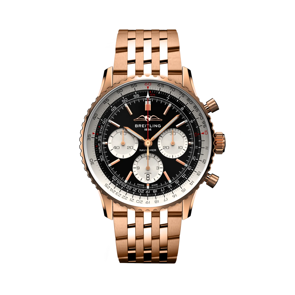 Breitling Navitimer B01 Chronograph Watch 43mm Rb0138211B1R1
