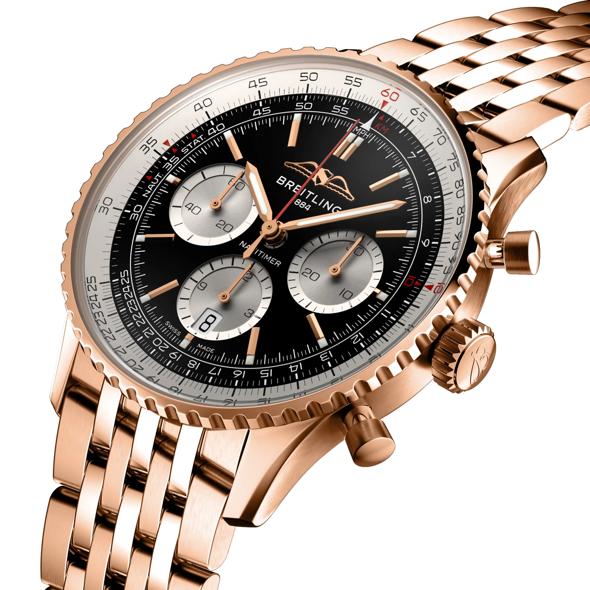 Breitling Navitimer B01 Chronograph Watch 43mm Rb0138211B1R1