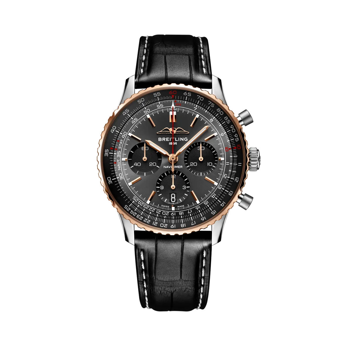 Breitling Navitimer B01 Chronograph Watch 43mm UB01384A1B1P1