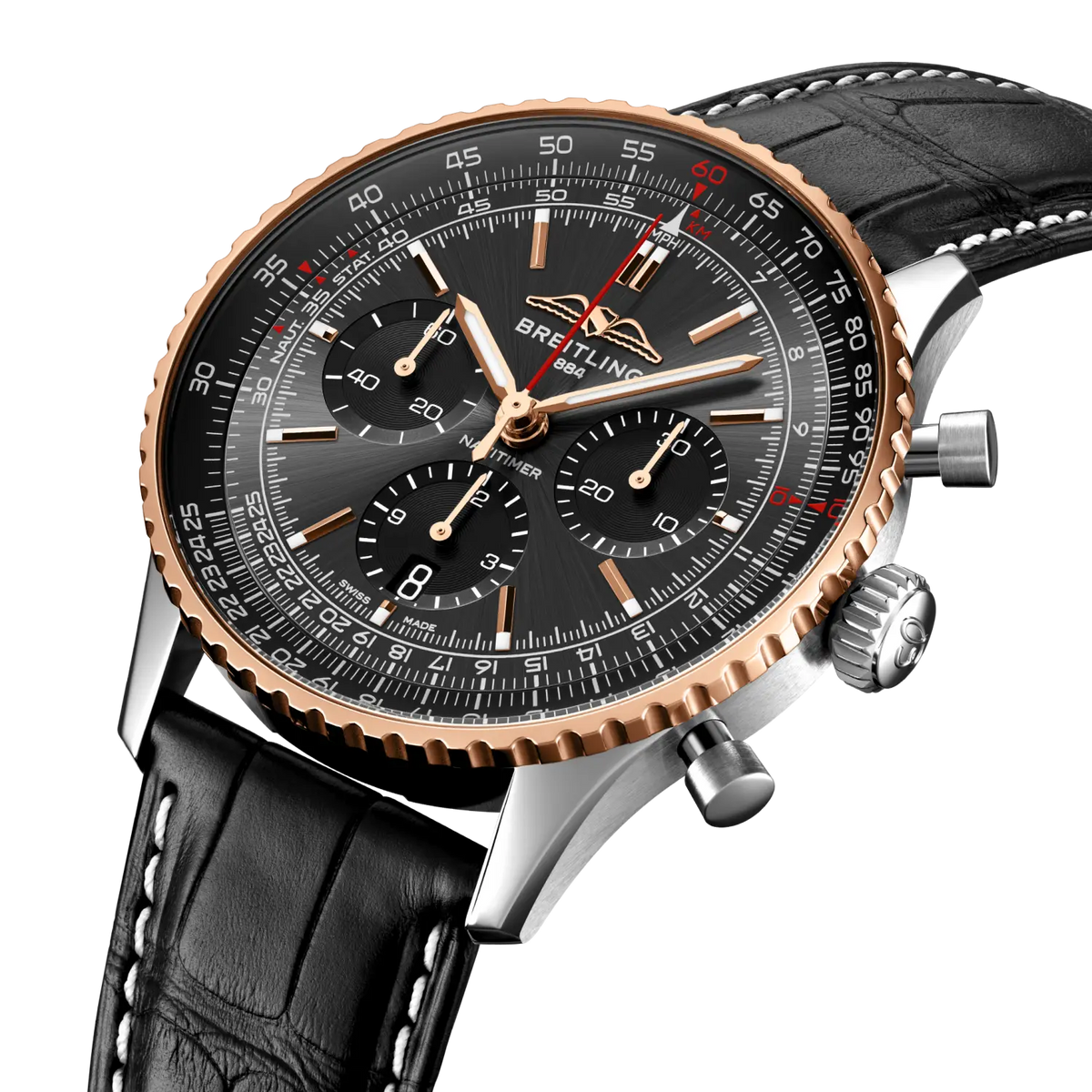 Breitling Navitimer B01 Chronograph Watch 43mm UB01384A1B1P1