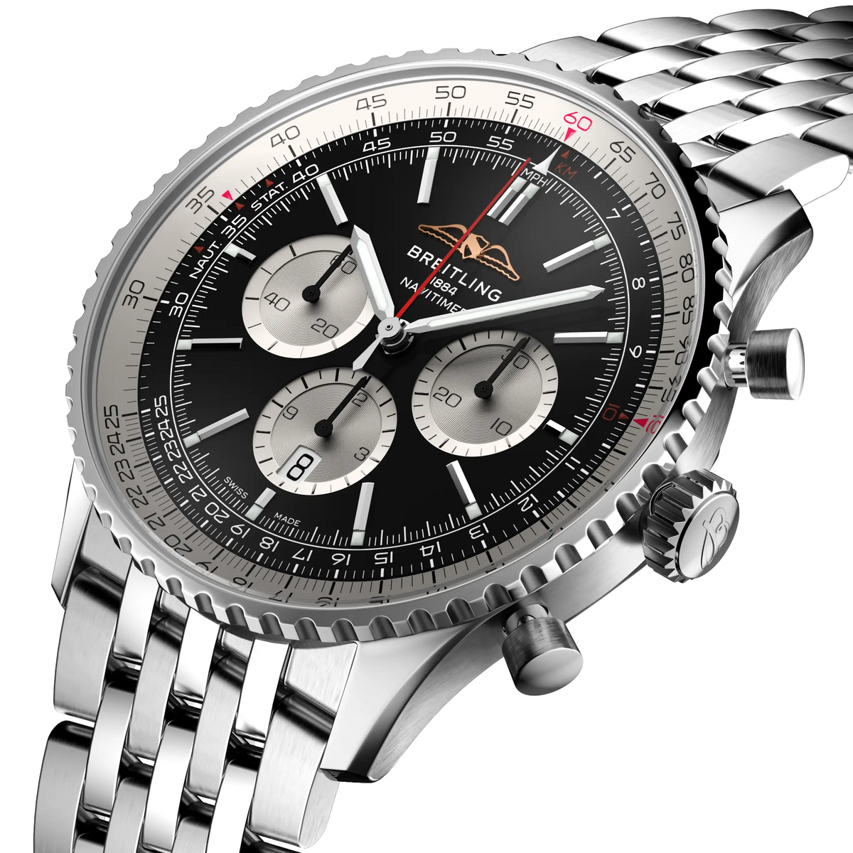 Breitling Navitimer B01 Chronograph Watch 46mm AB0137211B1A1