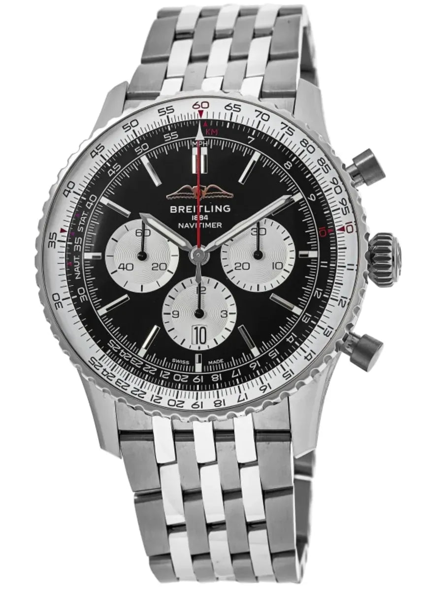 Breitling Navitimer B01 Chronograph Watch 46mm AB0137211B1A1