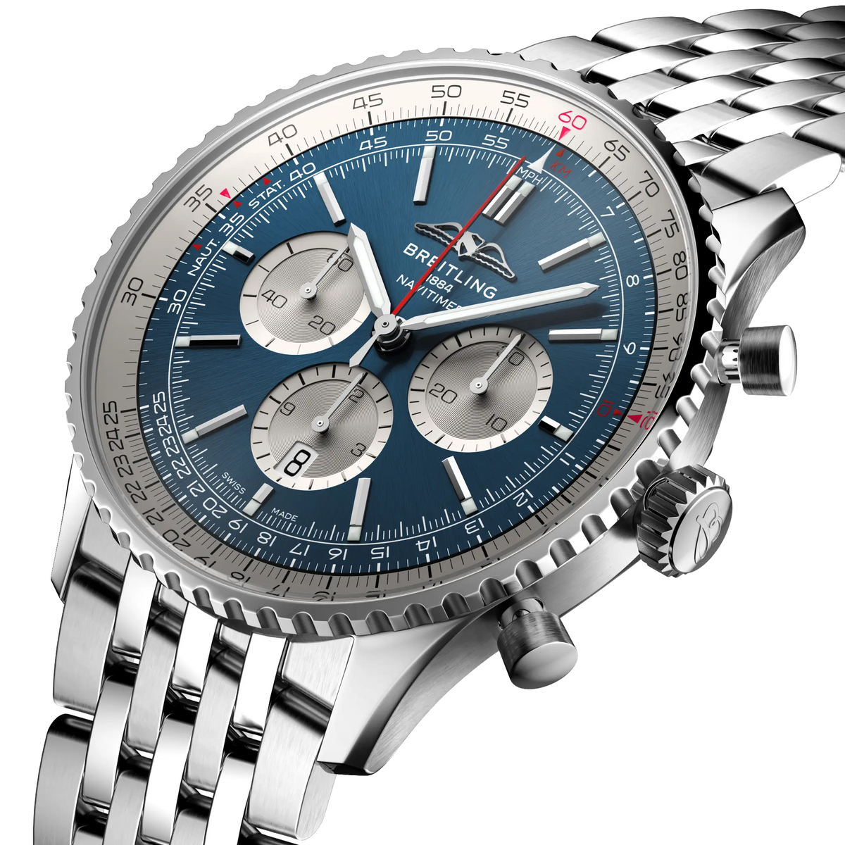 Breitling Navitimer B01 Chronograph Watch 46mm AB0137211C1A1