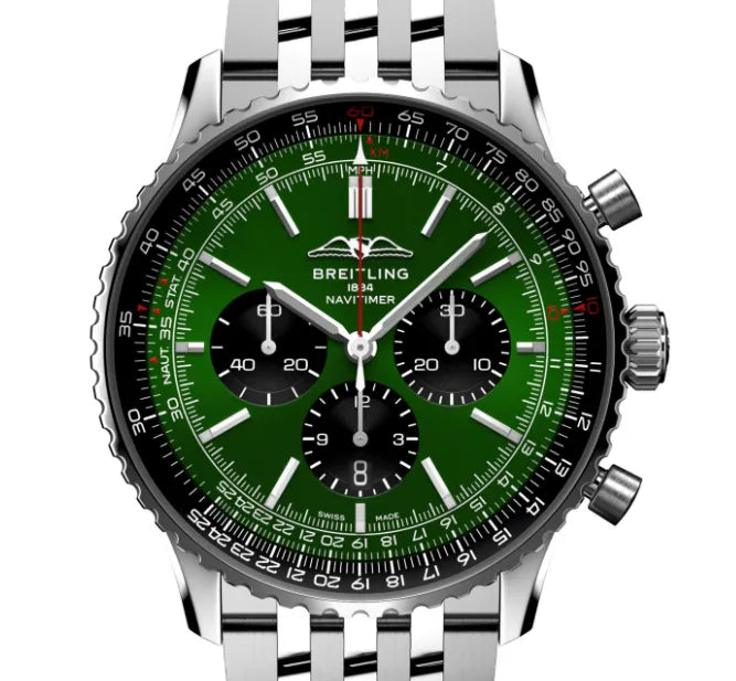 Breitling Navitimer B01 Chronograph Watch 46mm AB0137241L1A1