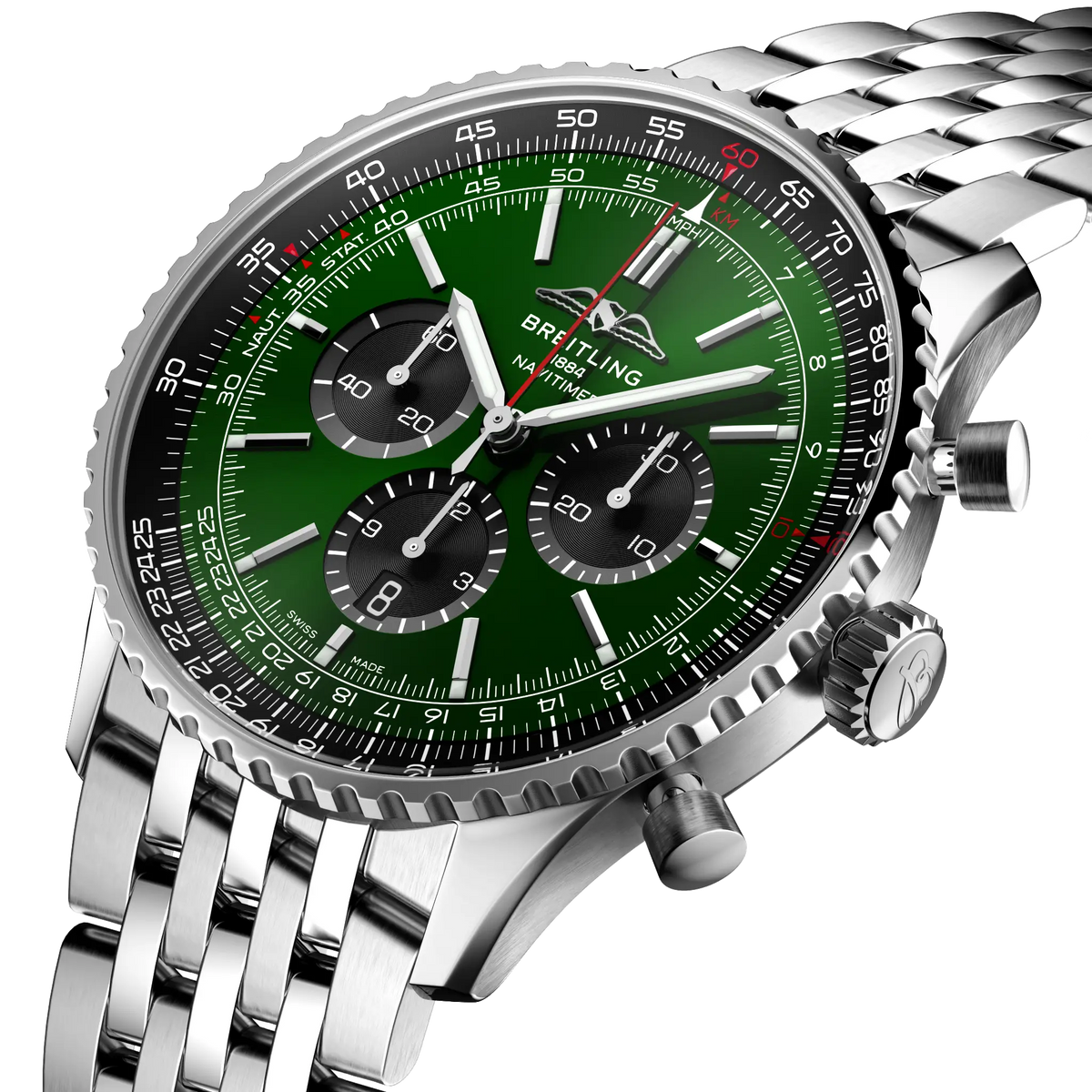 Breitling Navitimer B01 Chronograph Watch 46mm AB0137241L1A1