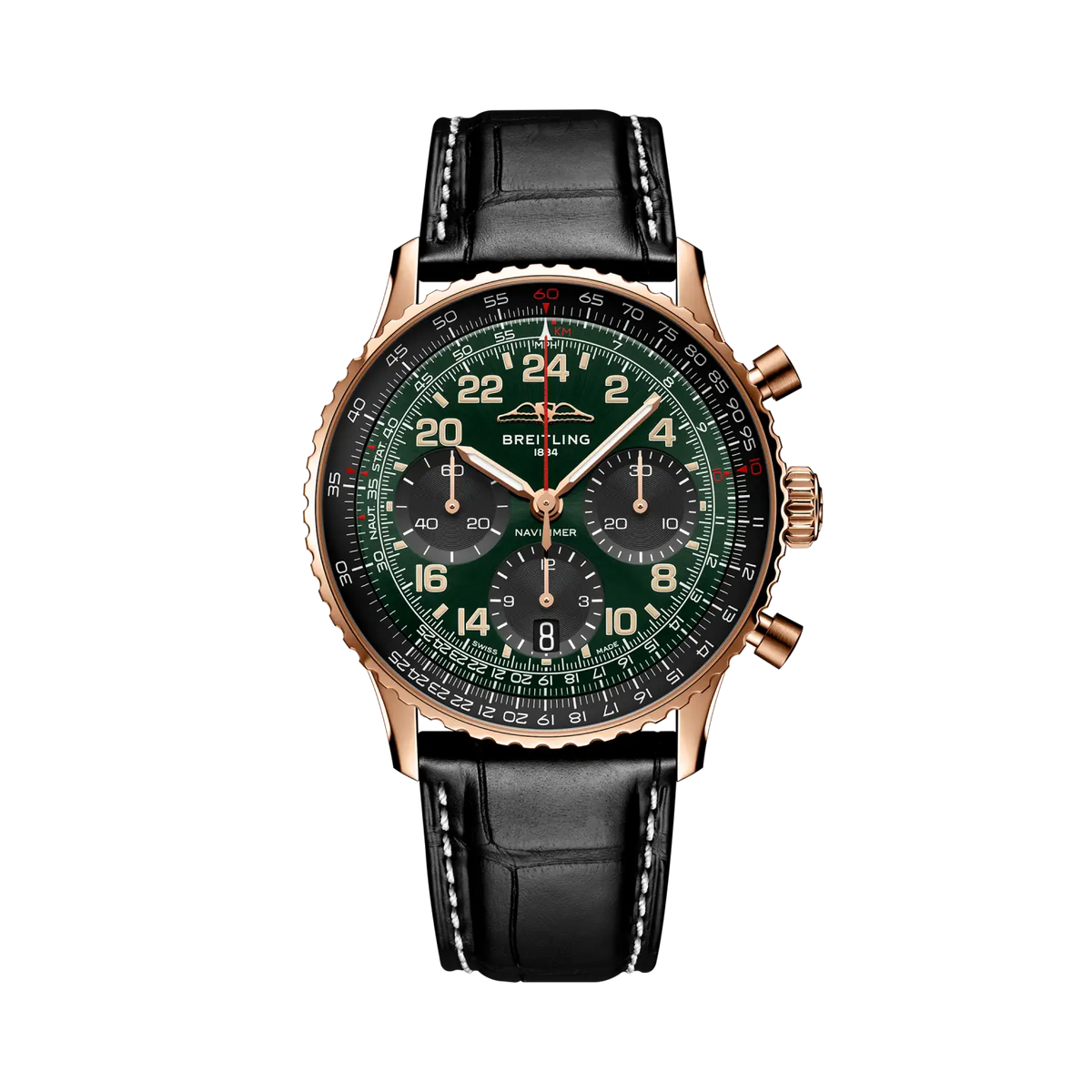 Breitling Navitimer B12 Chronograph Watch 41mm RB12302A1L1P1