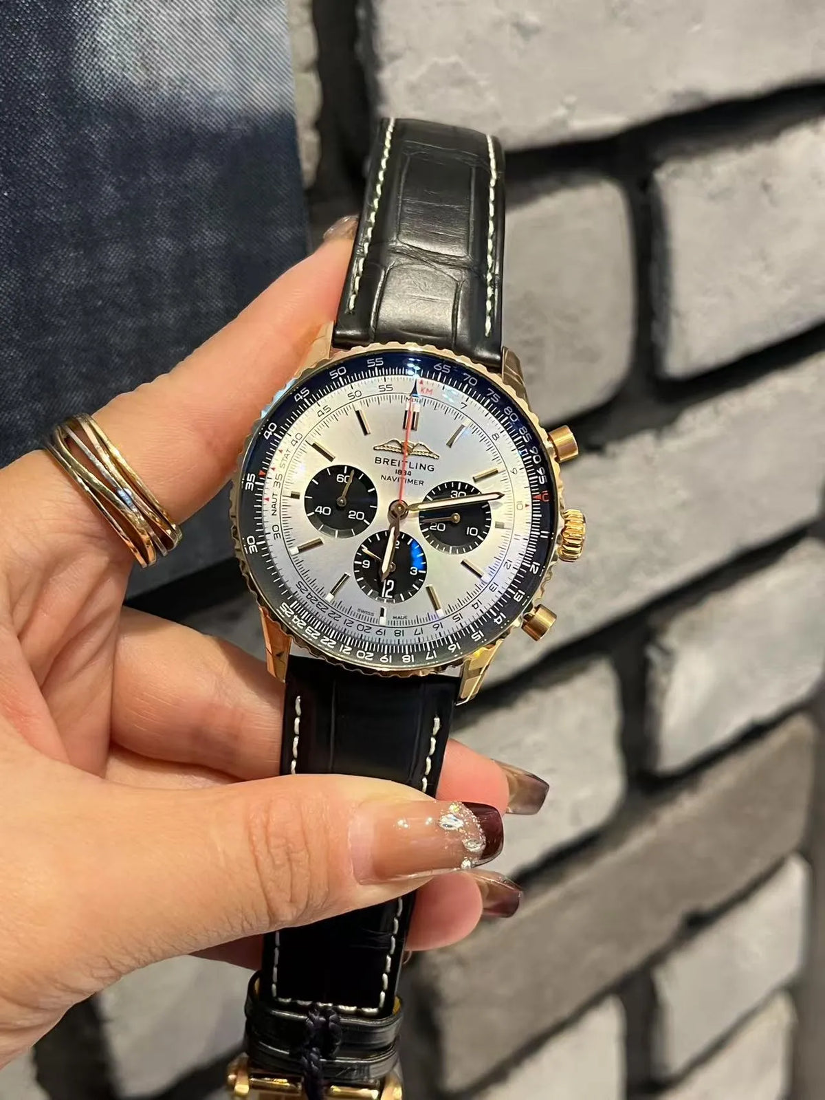 Breitling Navitimer Gold B01 Watch