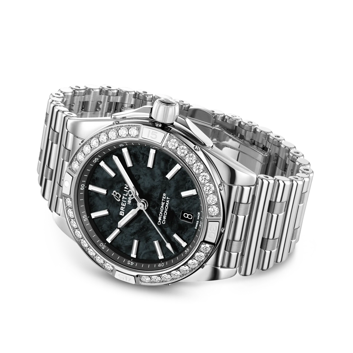 Breitling Super Chronomat Automatic Watch 38mm A173561A1B1A1