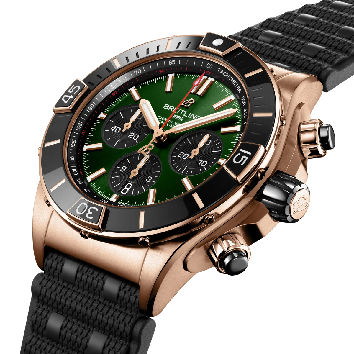 Breitling Super Chronomat Watch 44mm RB01361A1L1S1