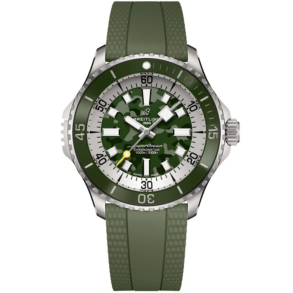 Breitling Superocean Automatic 46 Super Diver Watch 46mm E10379D31L1S1