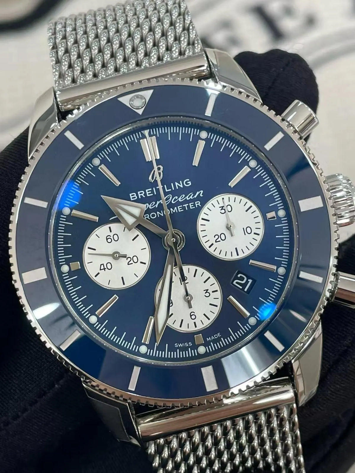 Breitling Superocean Heritage B01 Watch 44mm AB0162161C1A1