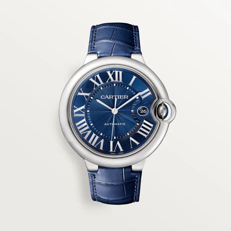 Cartier Ballon Bleu Blue Dial Watch 42mm