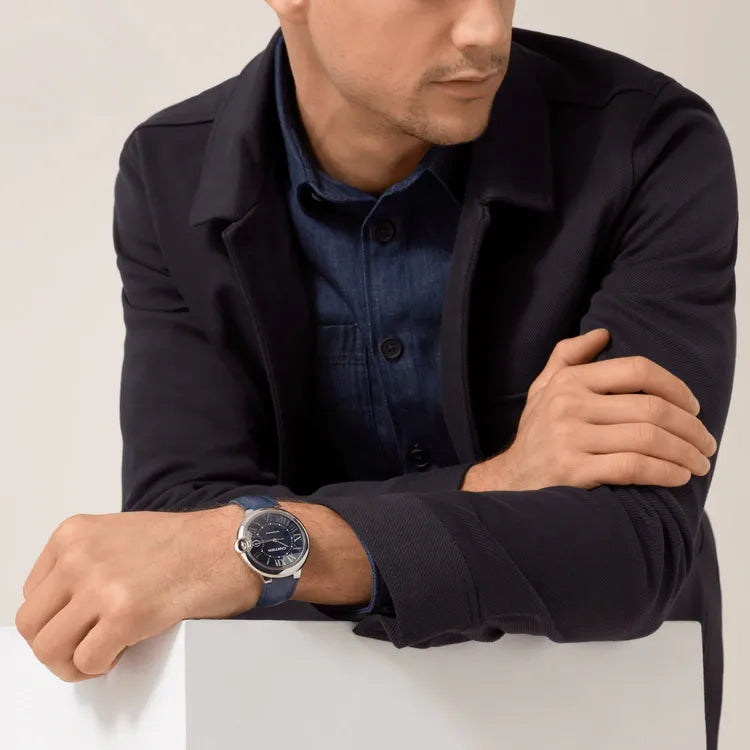 Cartier Ballon Bleu Blue Dial Watch 42mm