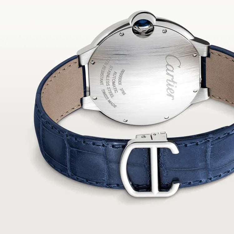 Cartier Ballon Bleu Blue Dial Watch 42mm