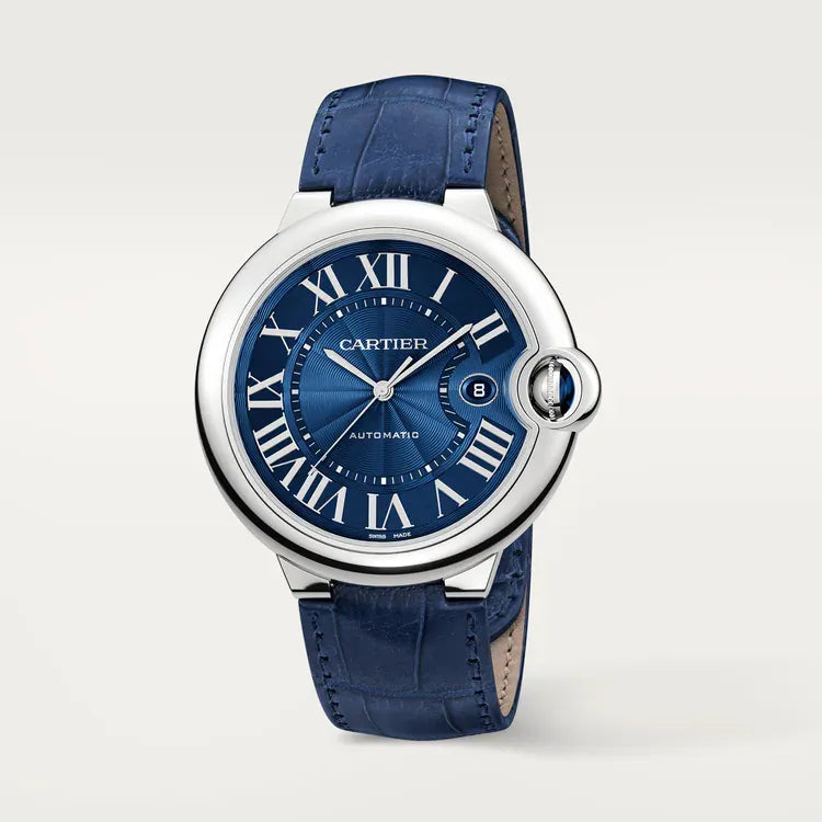 Cartier Ballon Bleu Blue Dial Watch 42mm