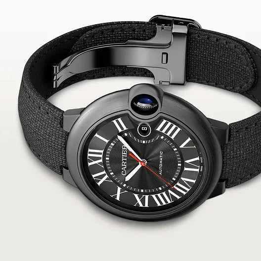 Cartier Ballon Bleu Carbon Watch 42mm